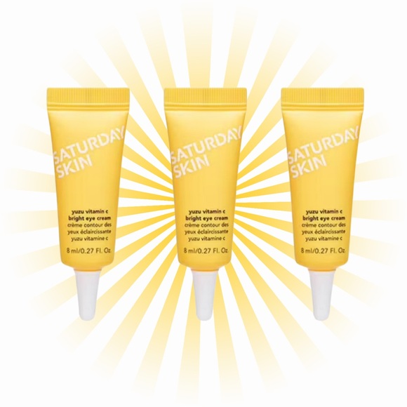 SATURDAY SKIN Yuzu Vitamin C Bright Eye Cream - .27 oz NWOB - Picture 1 of 5